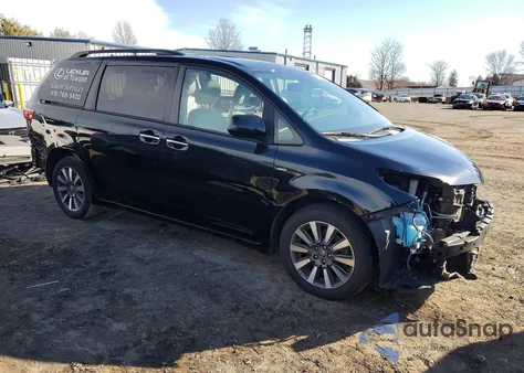 2020 Toyota Sienna Xle z USA, uszkodzony, nr VIN 5TDDZ3DC5LS237095
